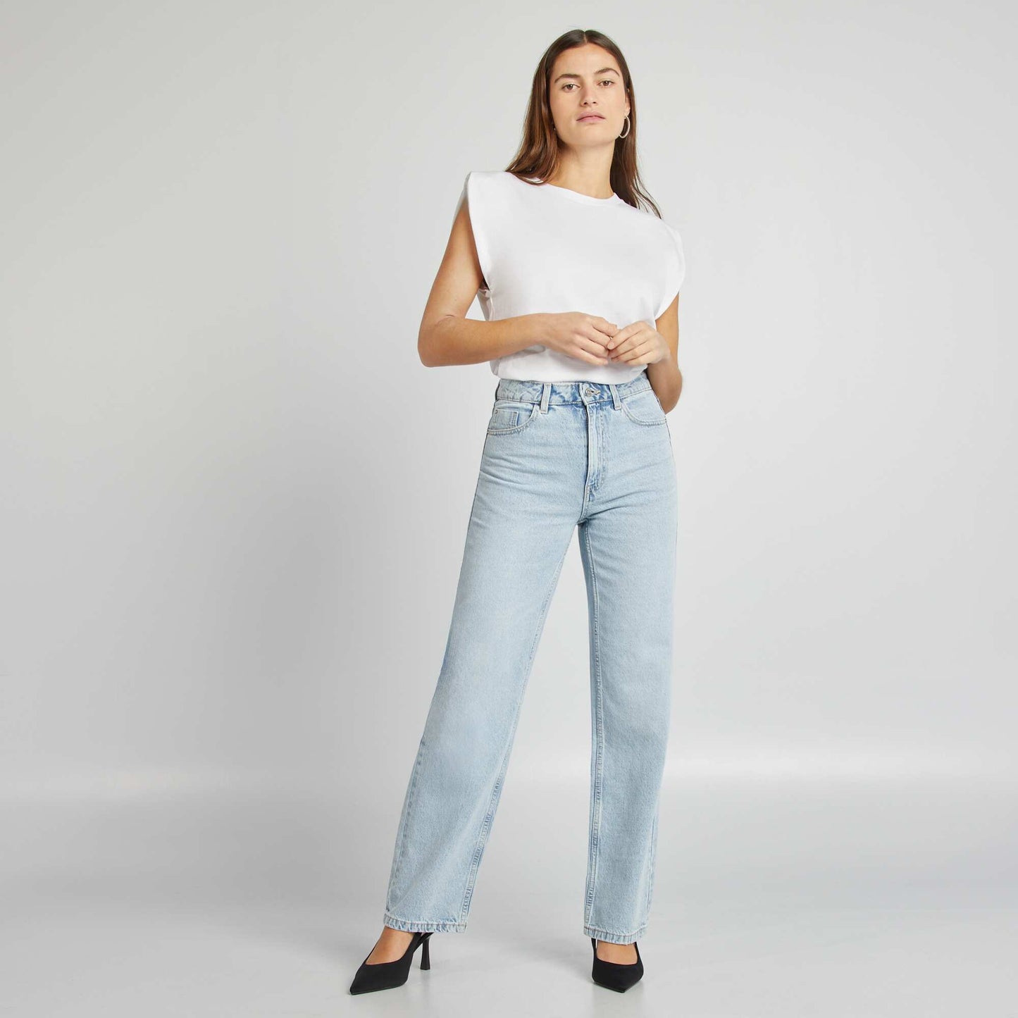 Regular-fit/straight-leg jeans BLUE