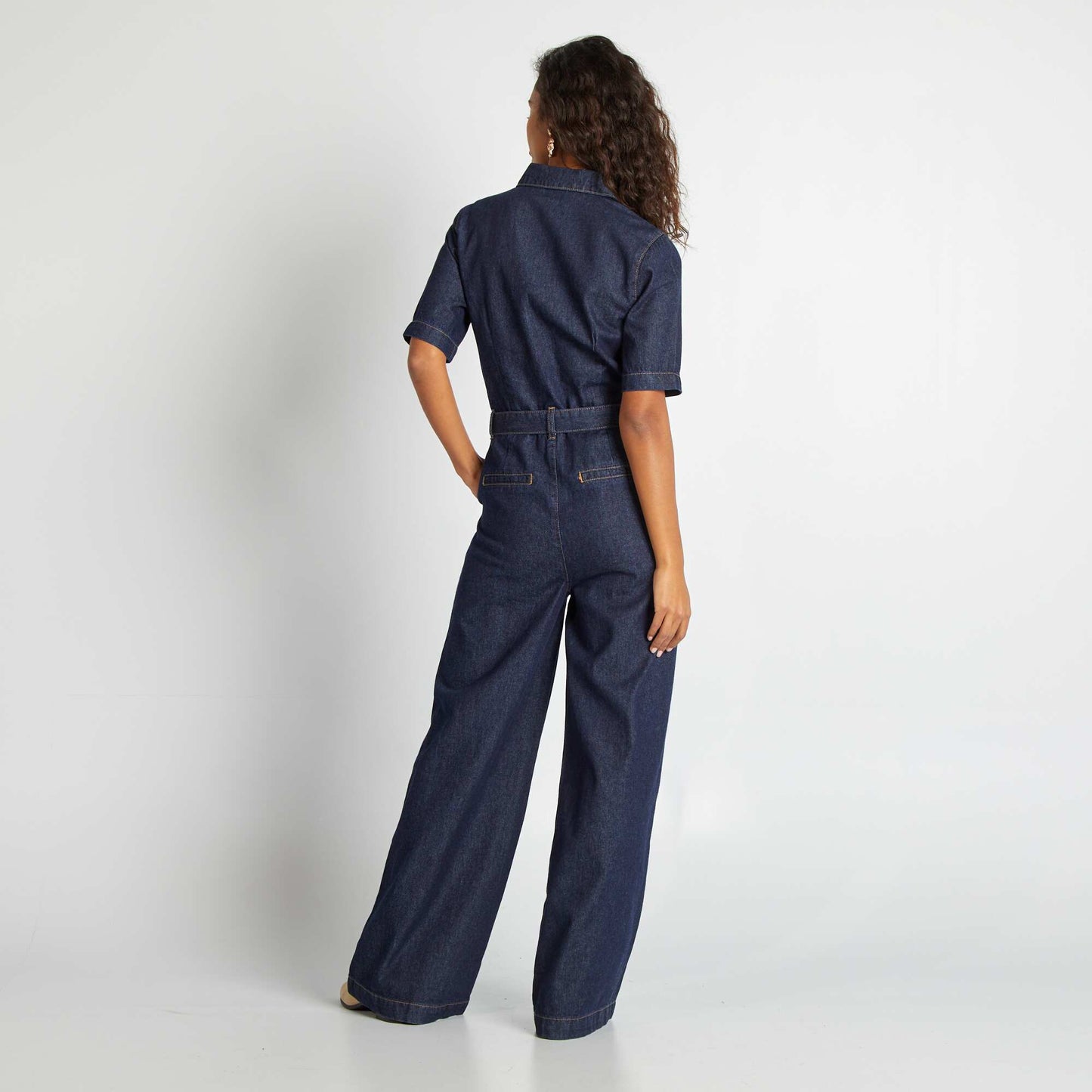 Denim jumpsuit BLUE