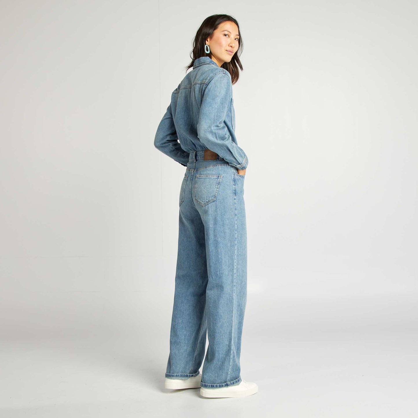 Denim jumpsuit BLUE