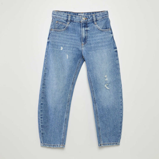 Distressed mom jeans BLUE