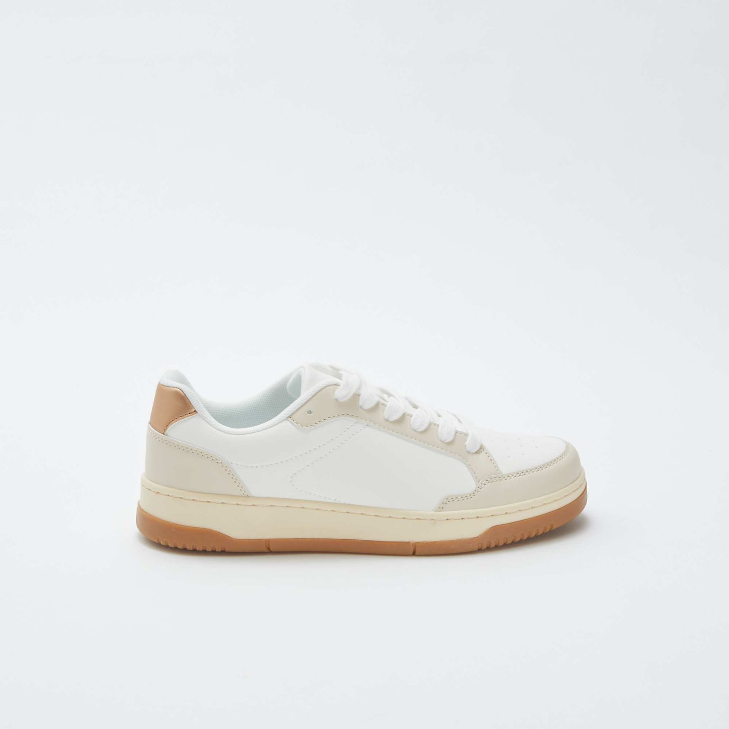 Low-top trainers WHITE