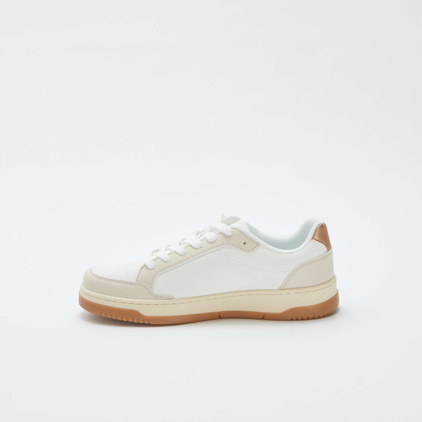 Low-top trainers WHITE