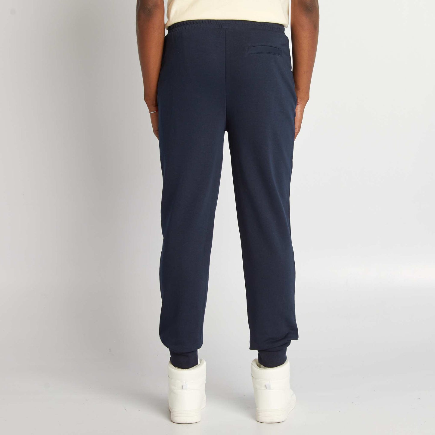 Sweatshirt fabric joggers blue