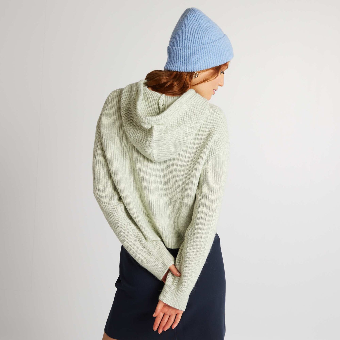 Hooded sweater GREEN