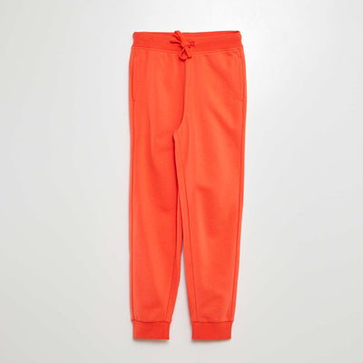 Lightweight sweatshirt fabric joggers RED