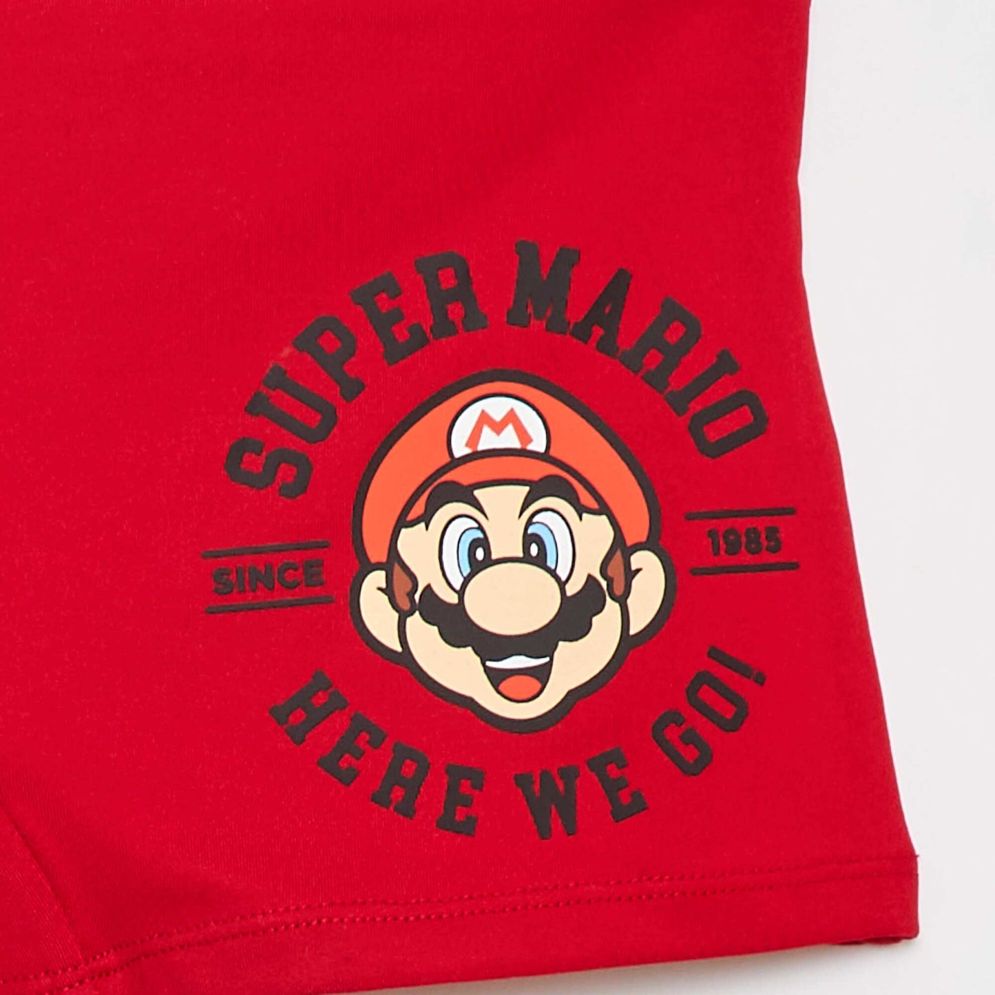 'Mario' swim shorts RED