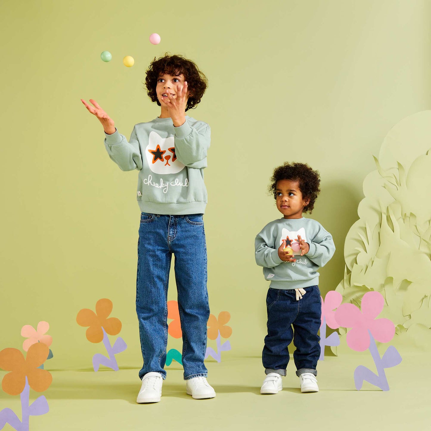Printed sweatshirt - Grafik Edition WHITE
