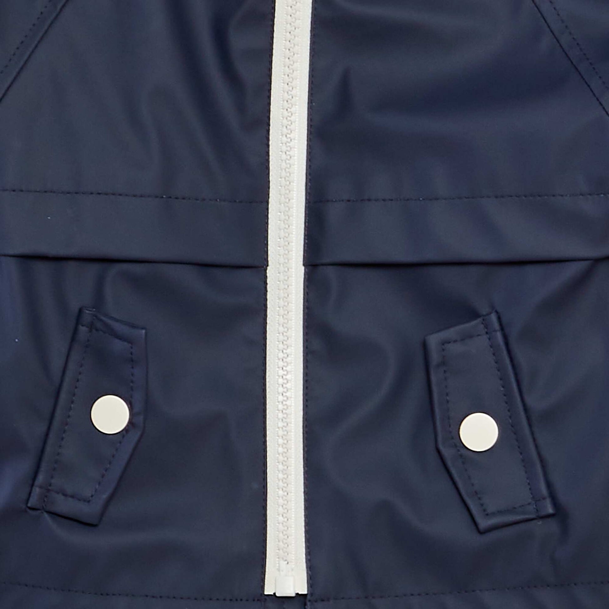 Hooded parka BLUE