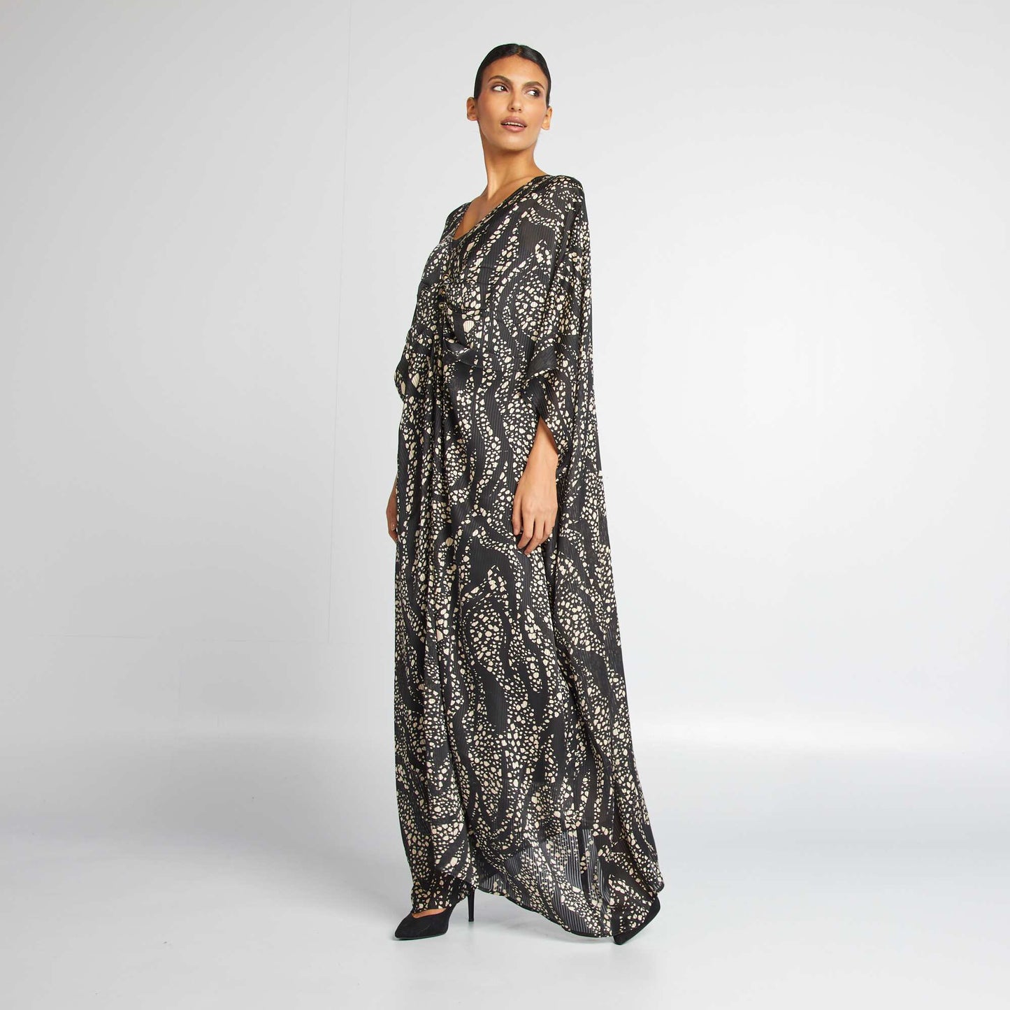 Long kaftan dress BLUE