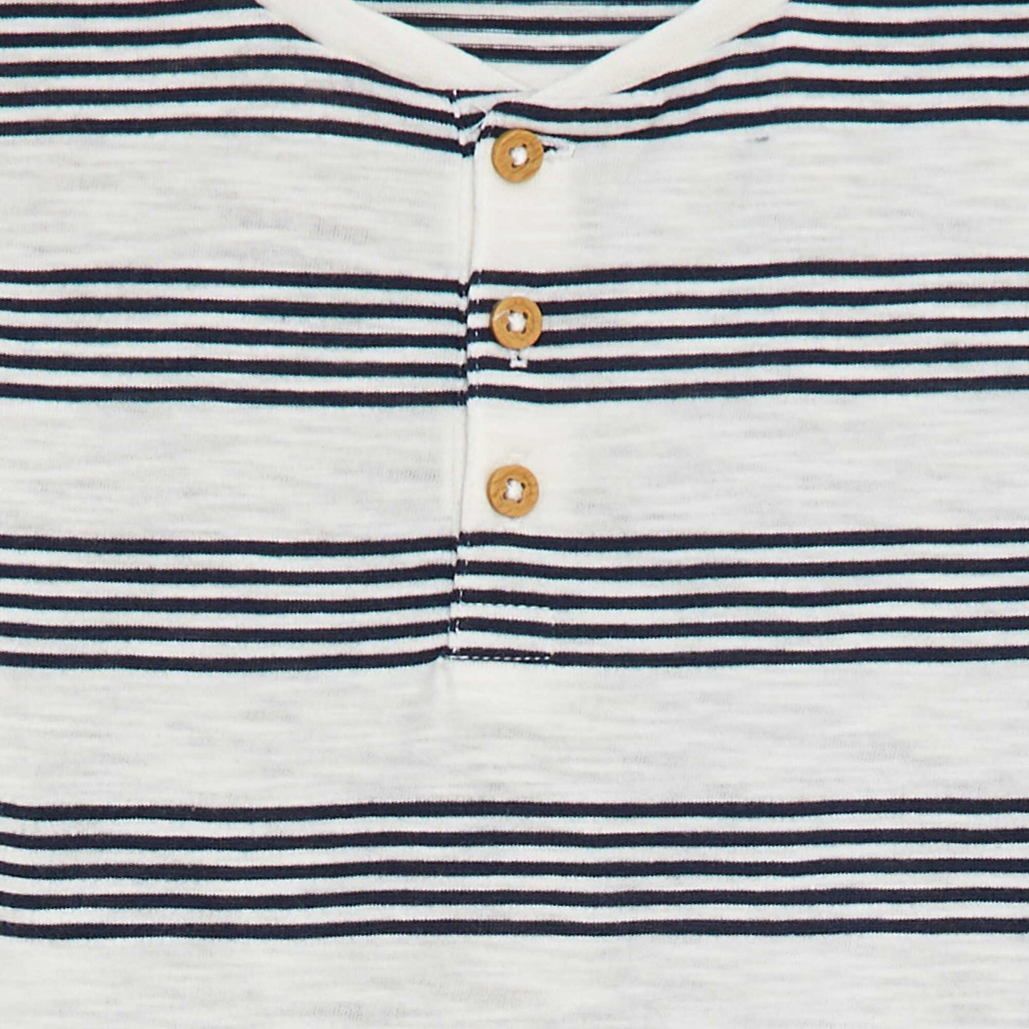 Polo shirt with henley collar BLUE