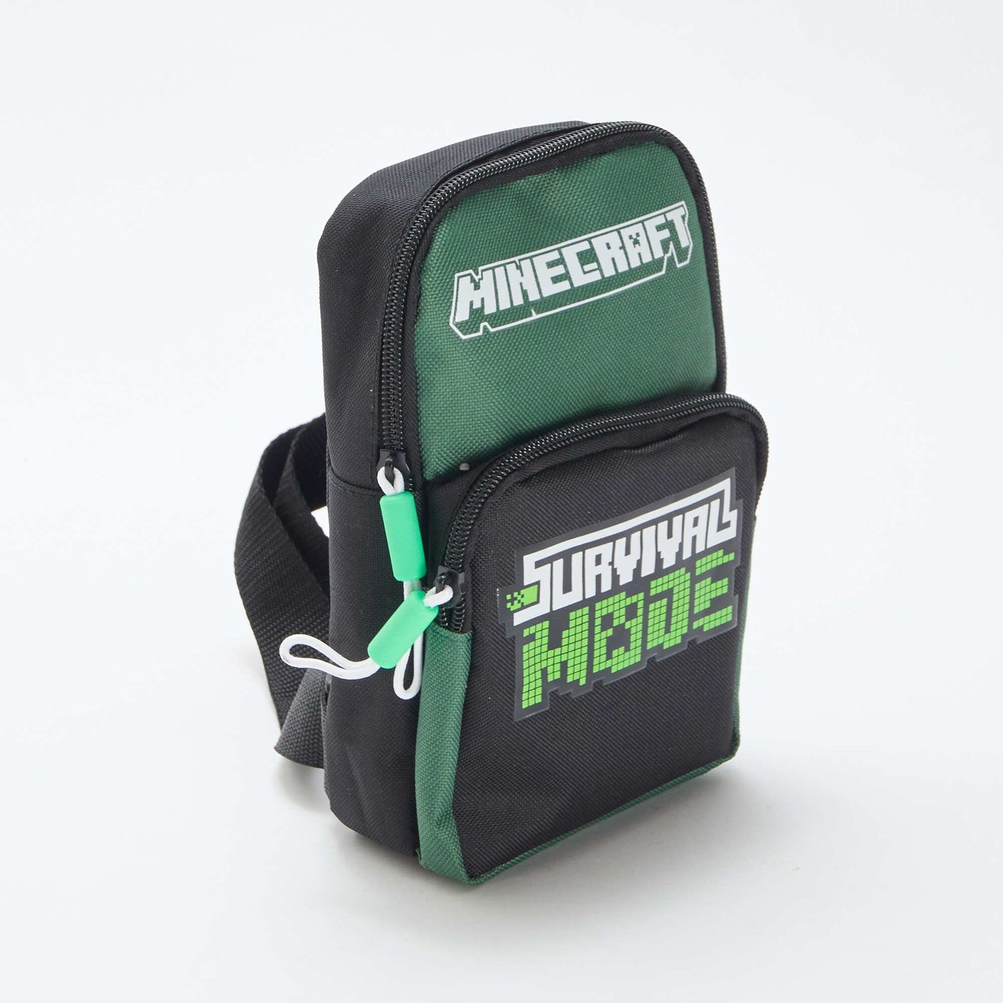 Minecraft bag with pockets BLACK