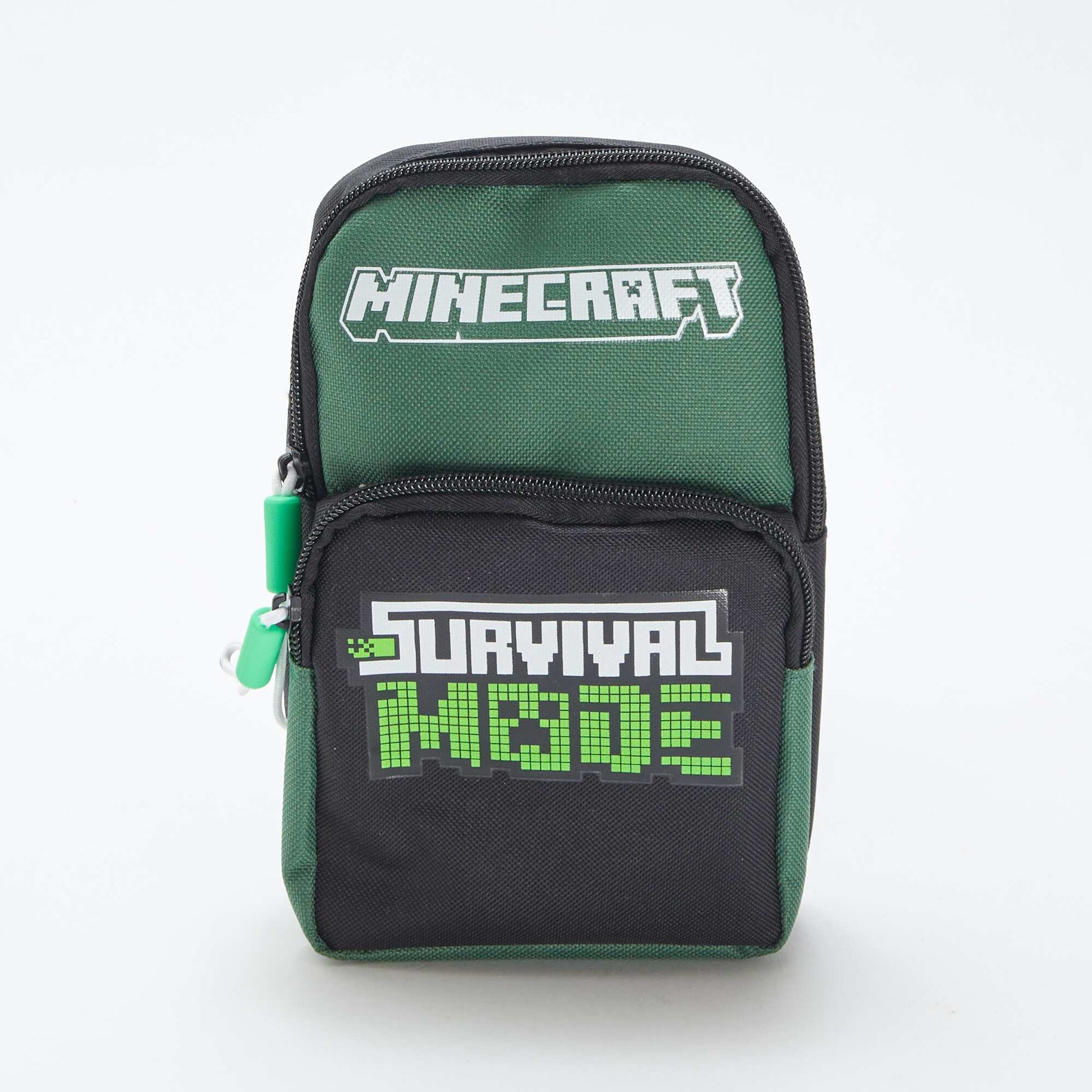 Minecraft bag with pockets BLACK