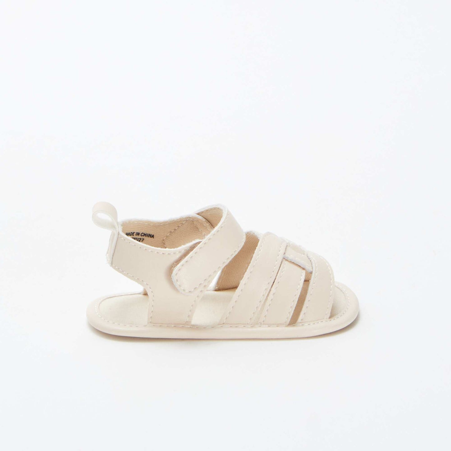 Sandals with crossover straps PINK