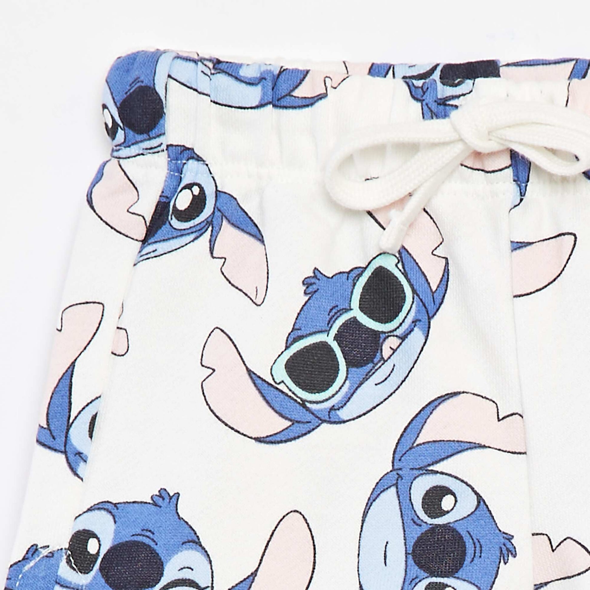 'Disney' shorts with ties WHITE