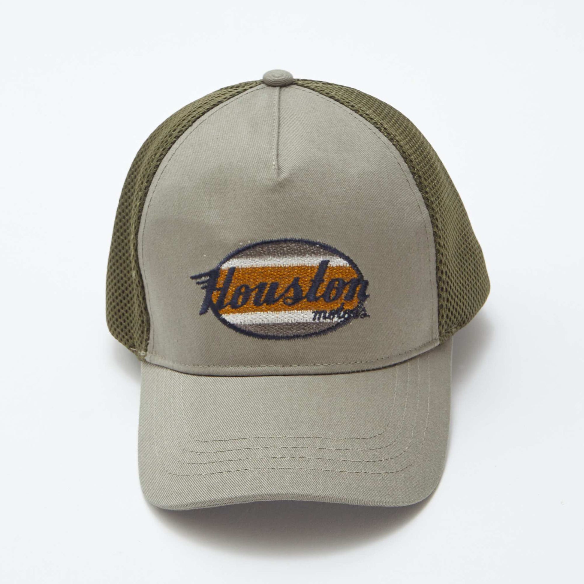 قبعة مطرزة KHAKI
