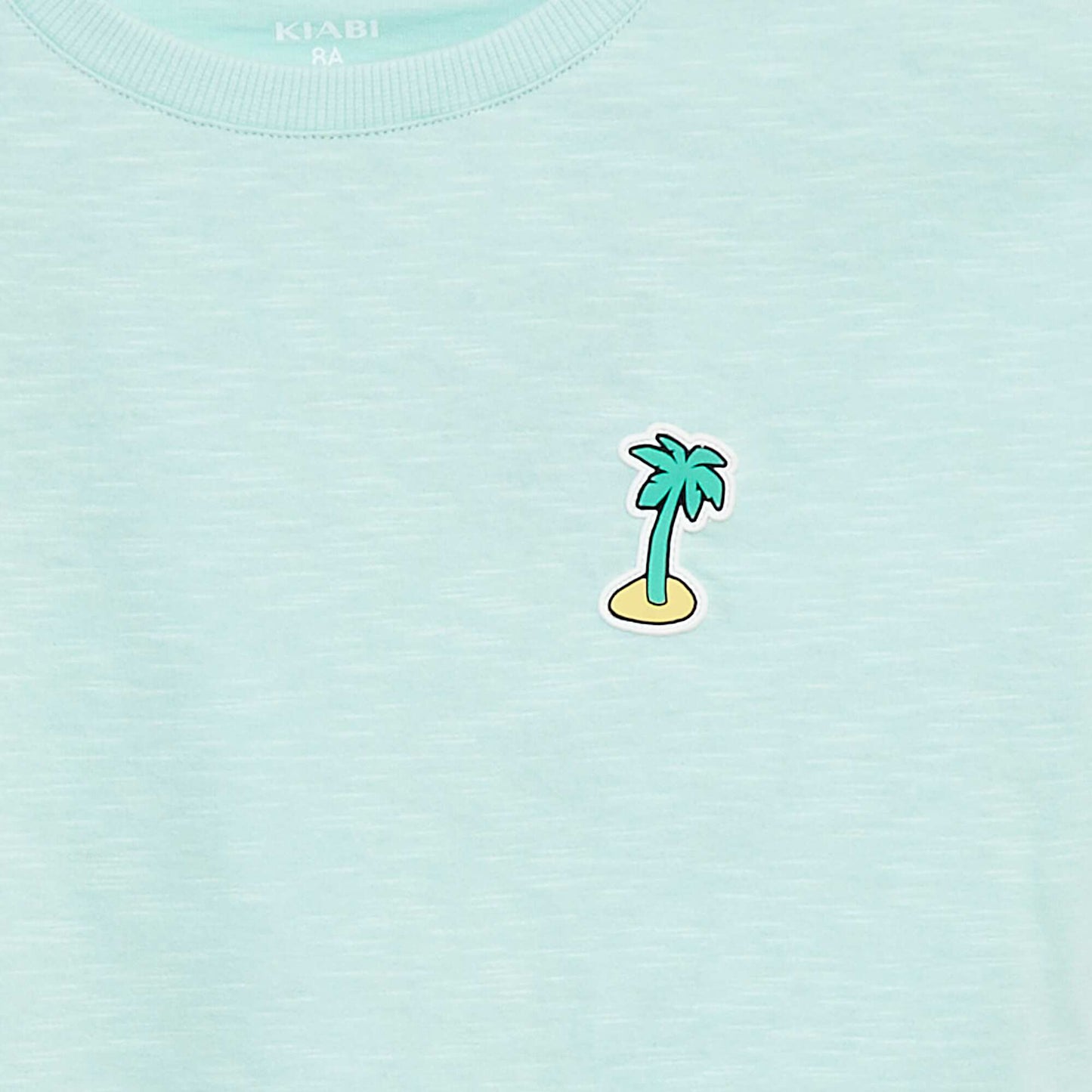 Short-sleeved printed T-shirt GREEN