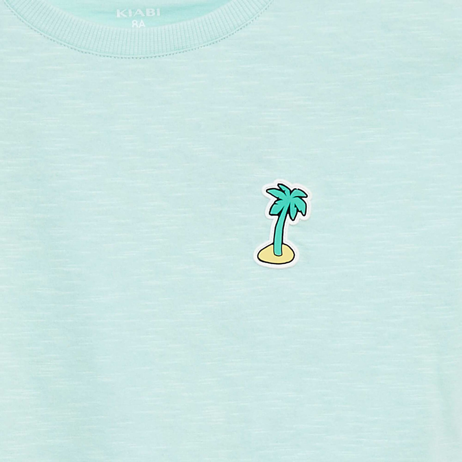 Short-sleeved printed T-shirt GREEN