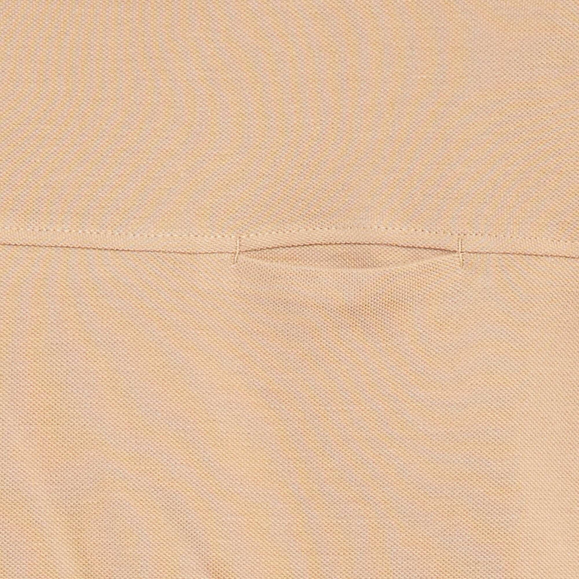 Cotton piqué T-shirt BROWN