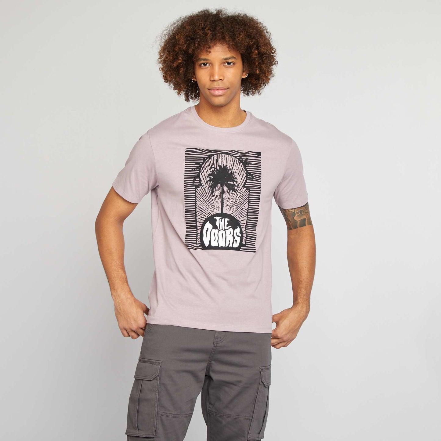 The Doors short-sleeved T-shirt PURPLE