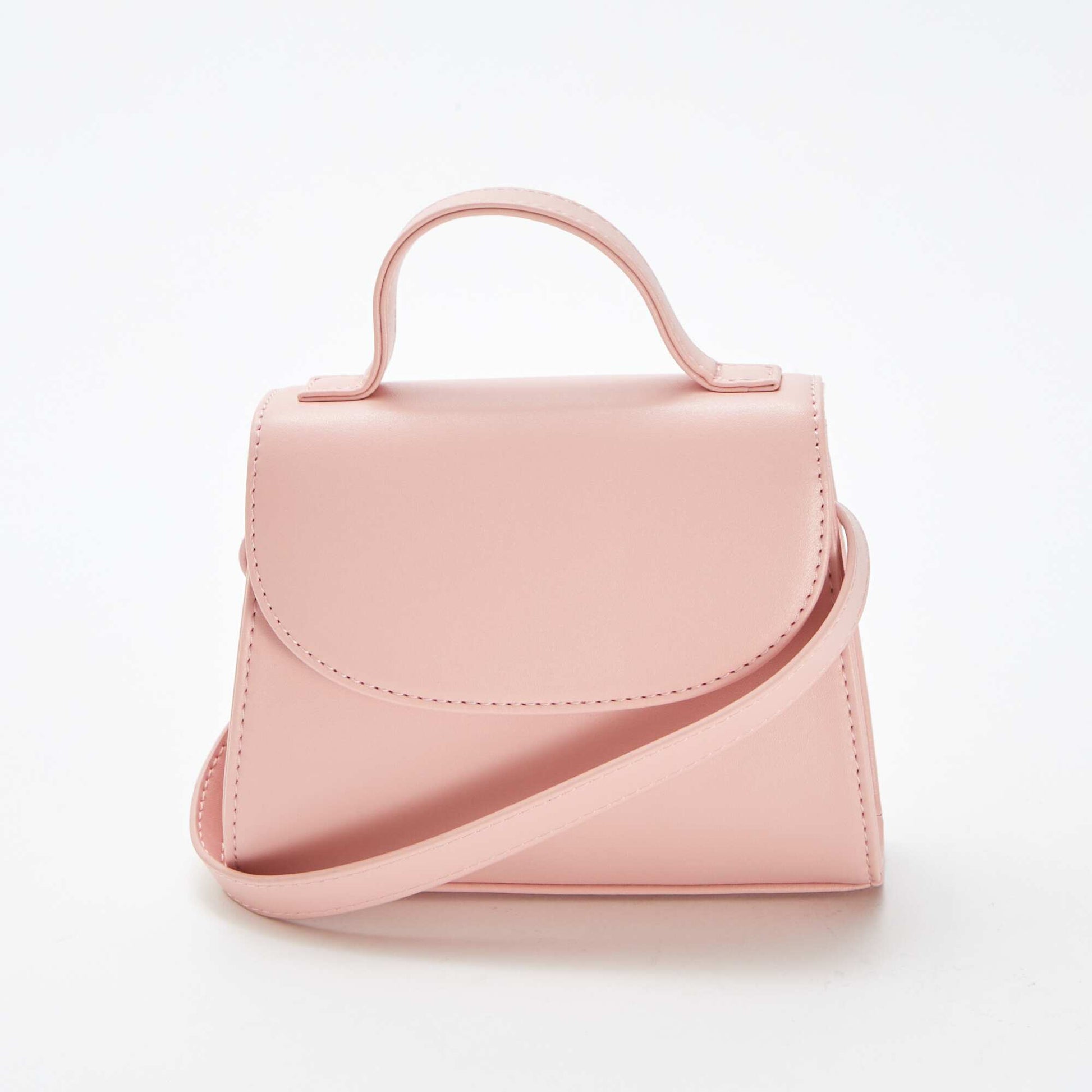 Satiny shoulder bag PINK