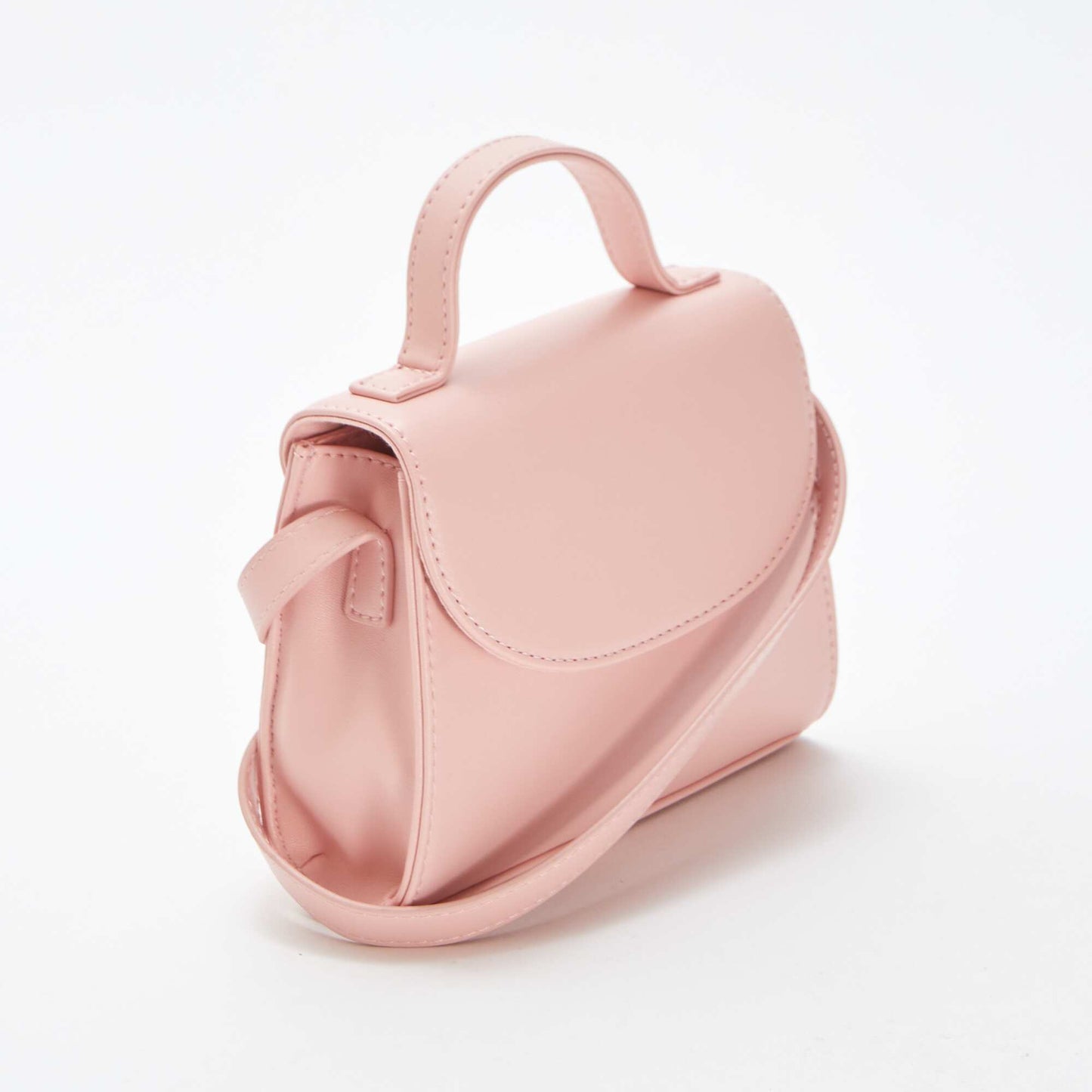Satiny shoulder bag PINK