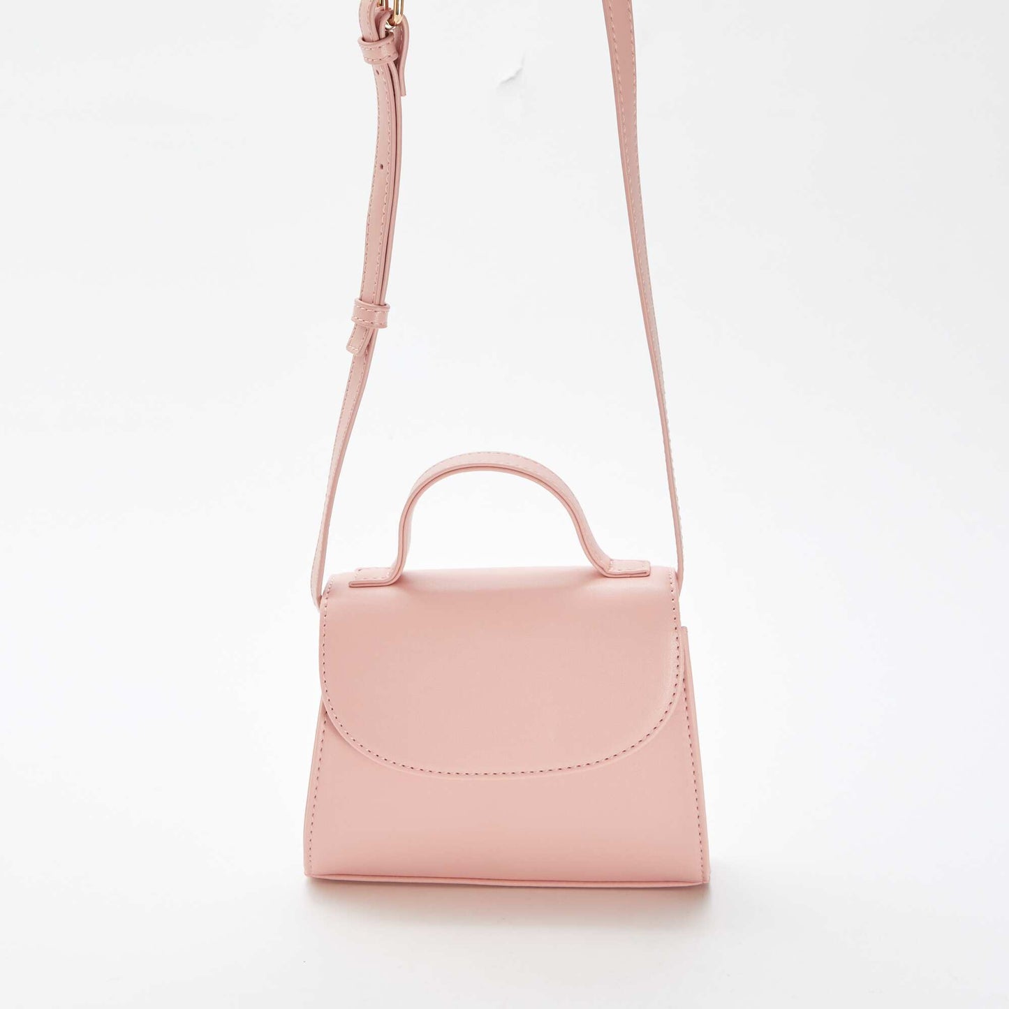 Satiny shoulder bag PINK