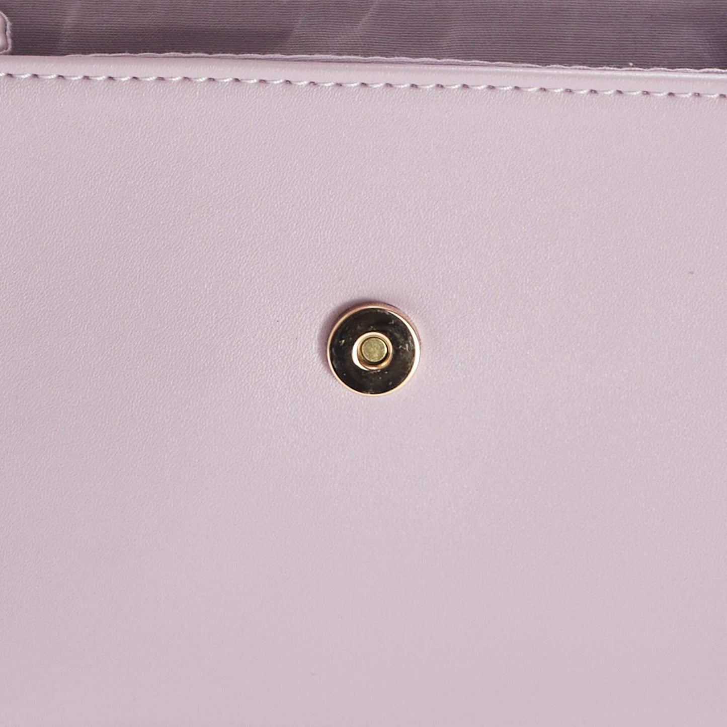 Satiny shoulder bag PURPLE
