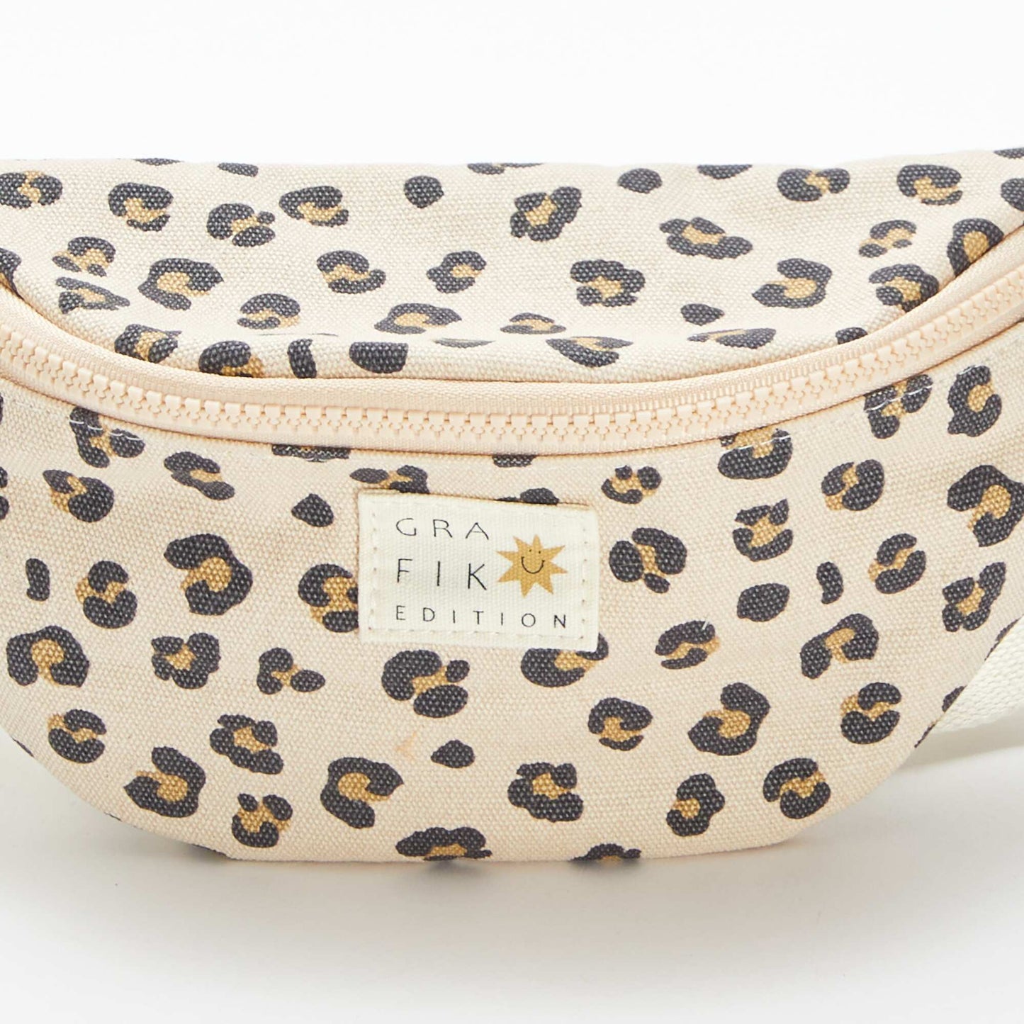 Printed waist bag BEIGE