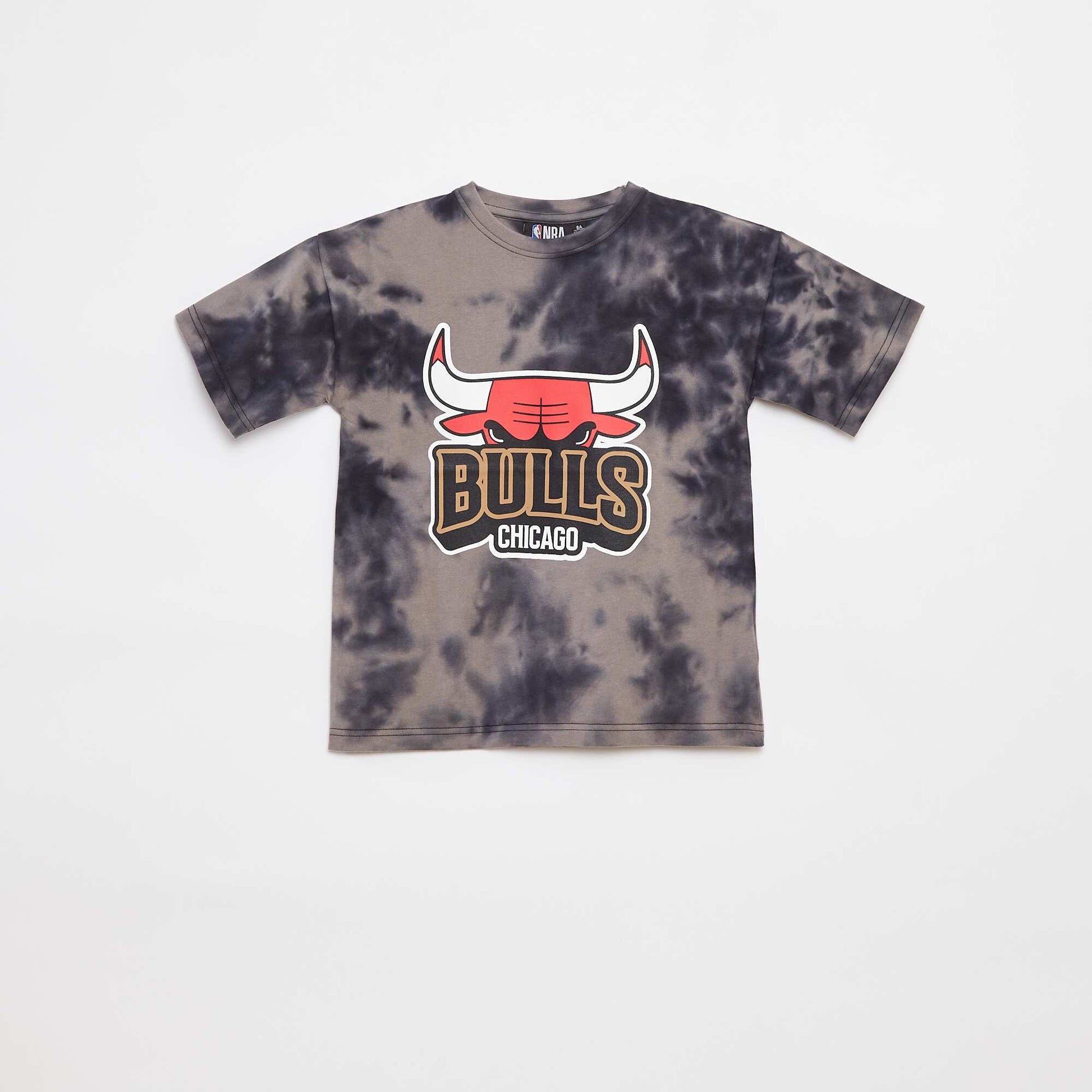 'NBA' short-sleeved loose-fit T-shirt BLACK