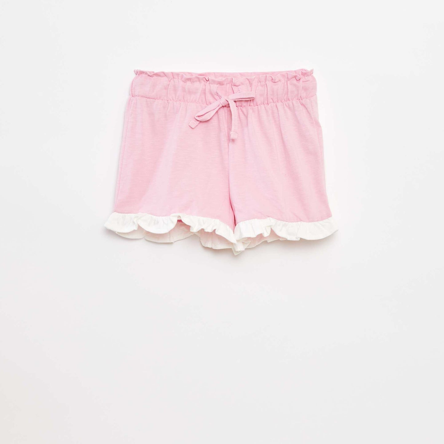 Marie long T-shirt + shorts set PINK