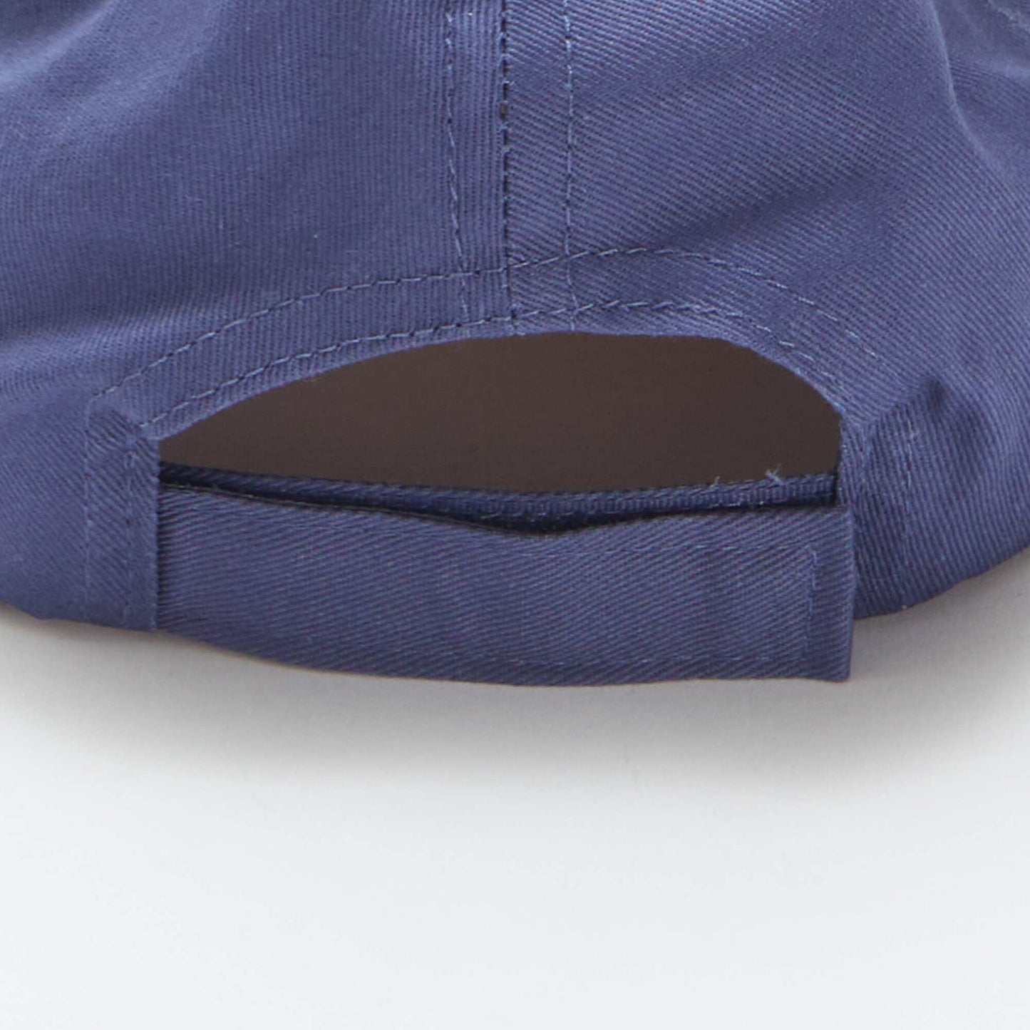 Embroidered canvas cap BEIGE