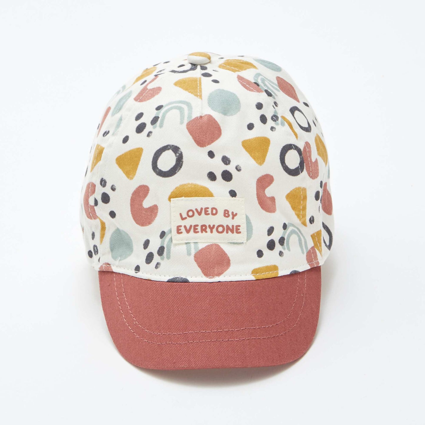 Printed cap BEIGE