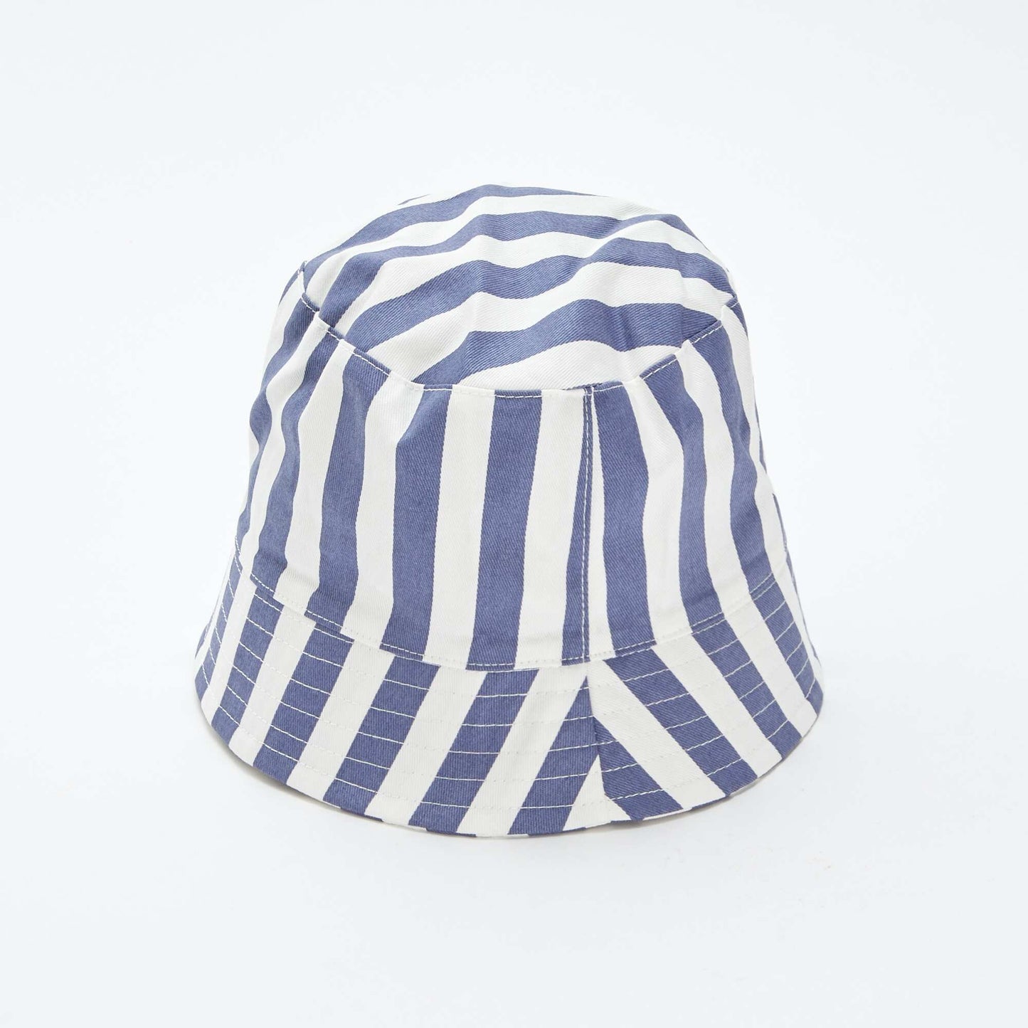 Striped bucket hat BLUE