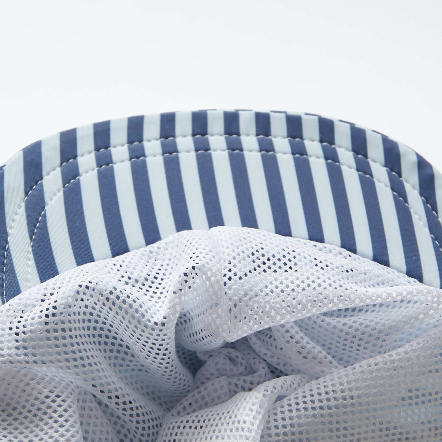 قبعة دلو مع واقي للرقبة أزرق