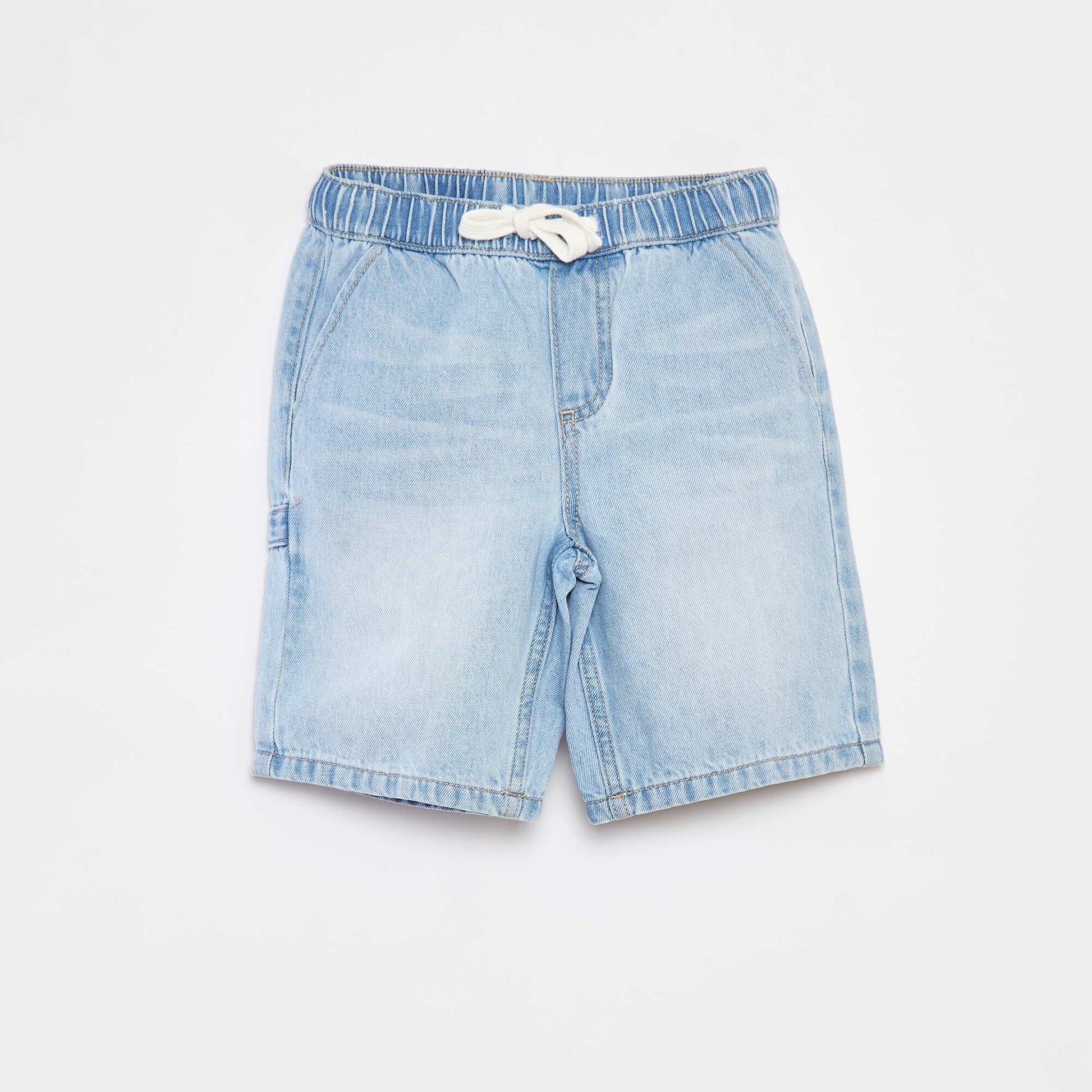 Denim Bermuda shorts BLUE