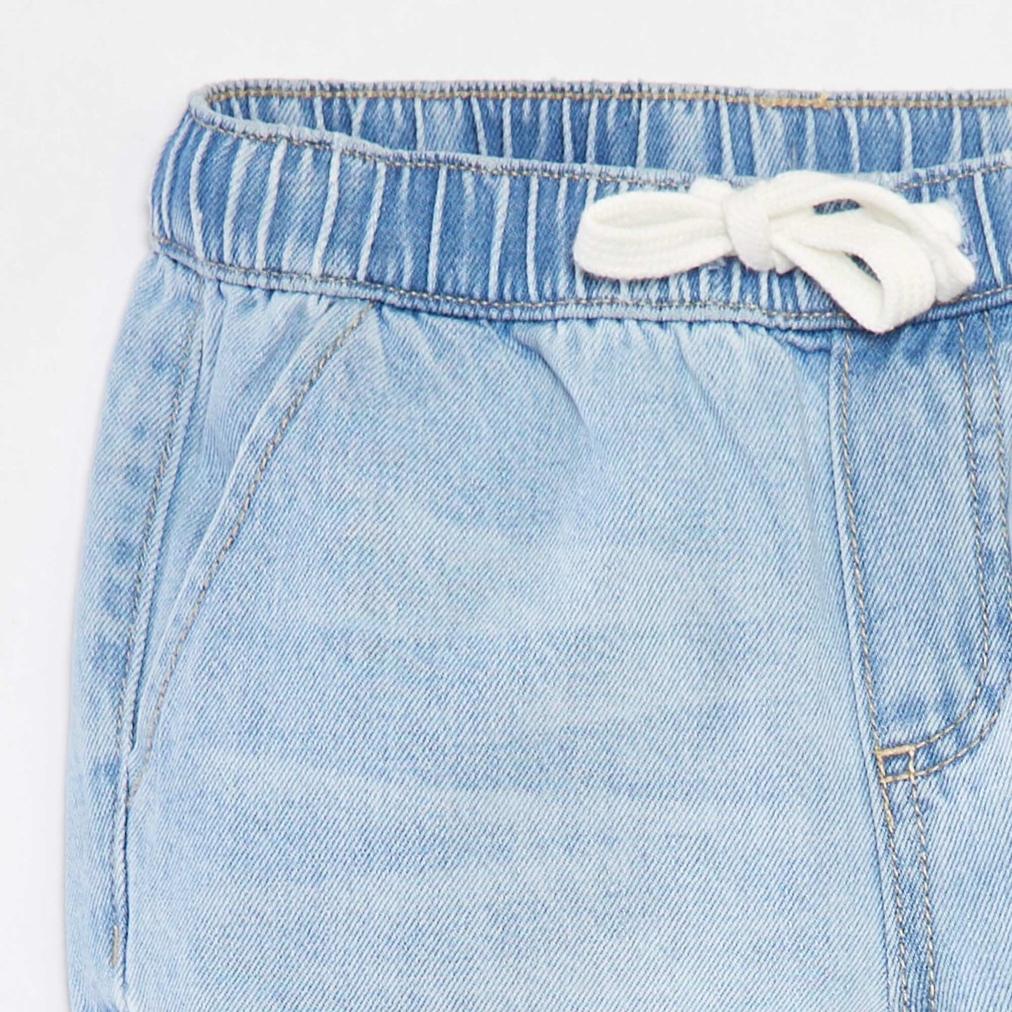 Denim Bermuda shorts BLUE