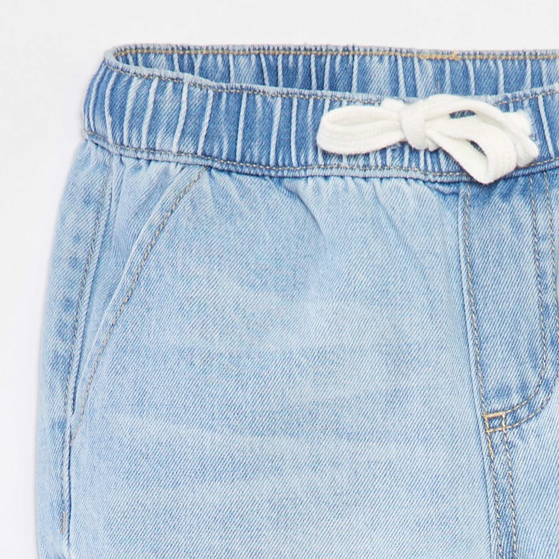Denim Bermuda shorts BLUE