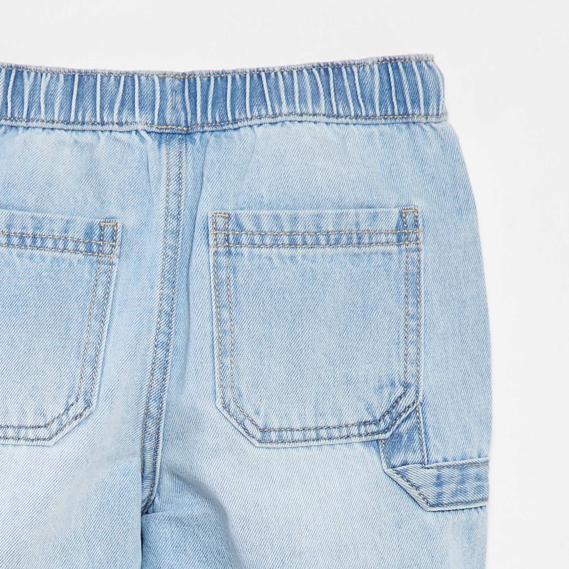 Denim Bermuda shorts BLUE