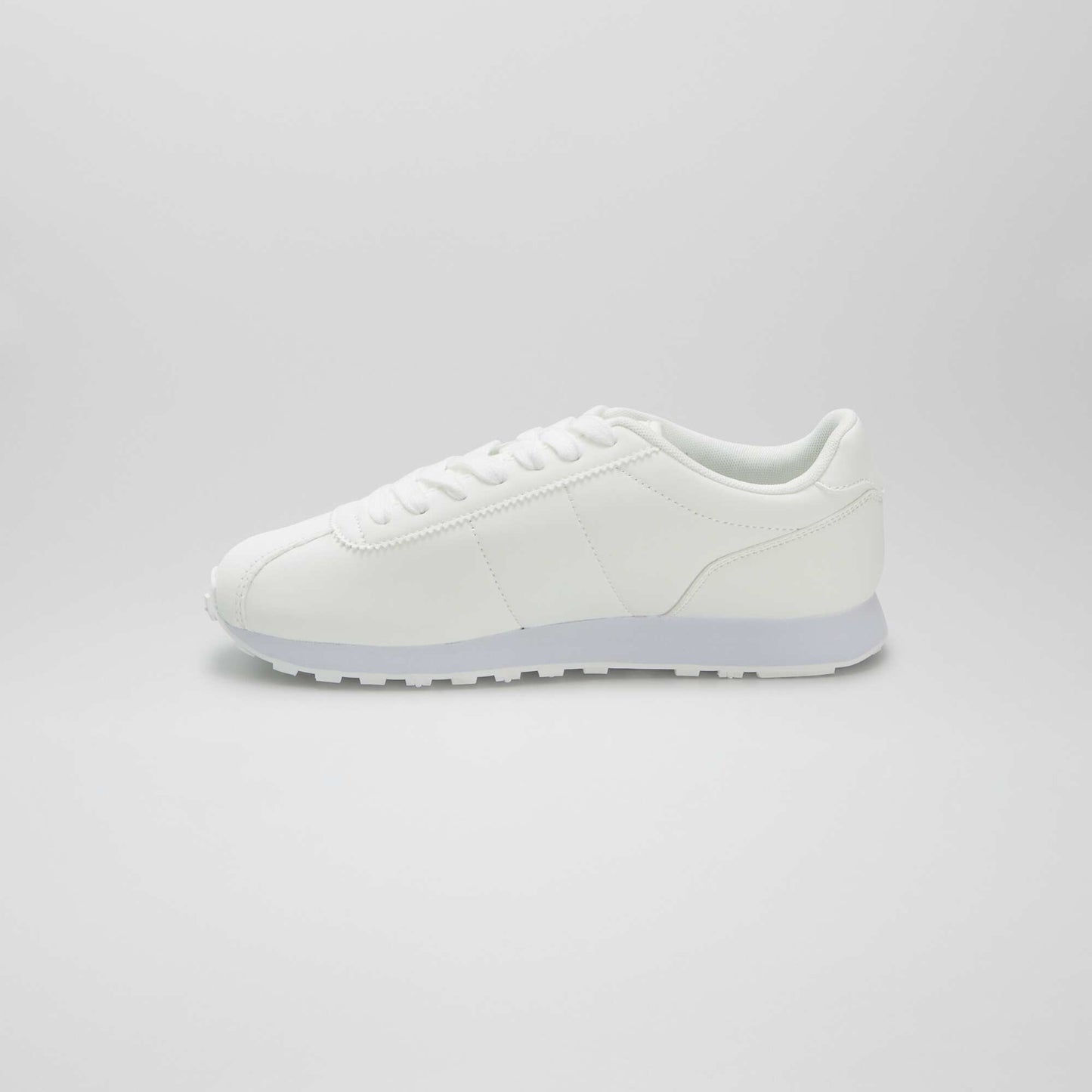 Low-top retro trainers WHITE