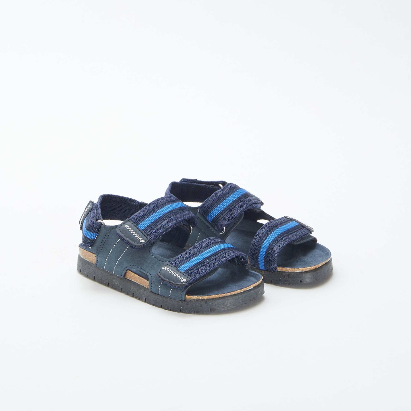 Hook and loop sandals BLUE