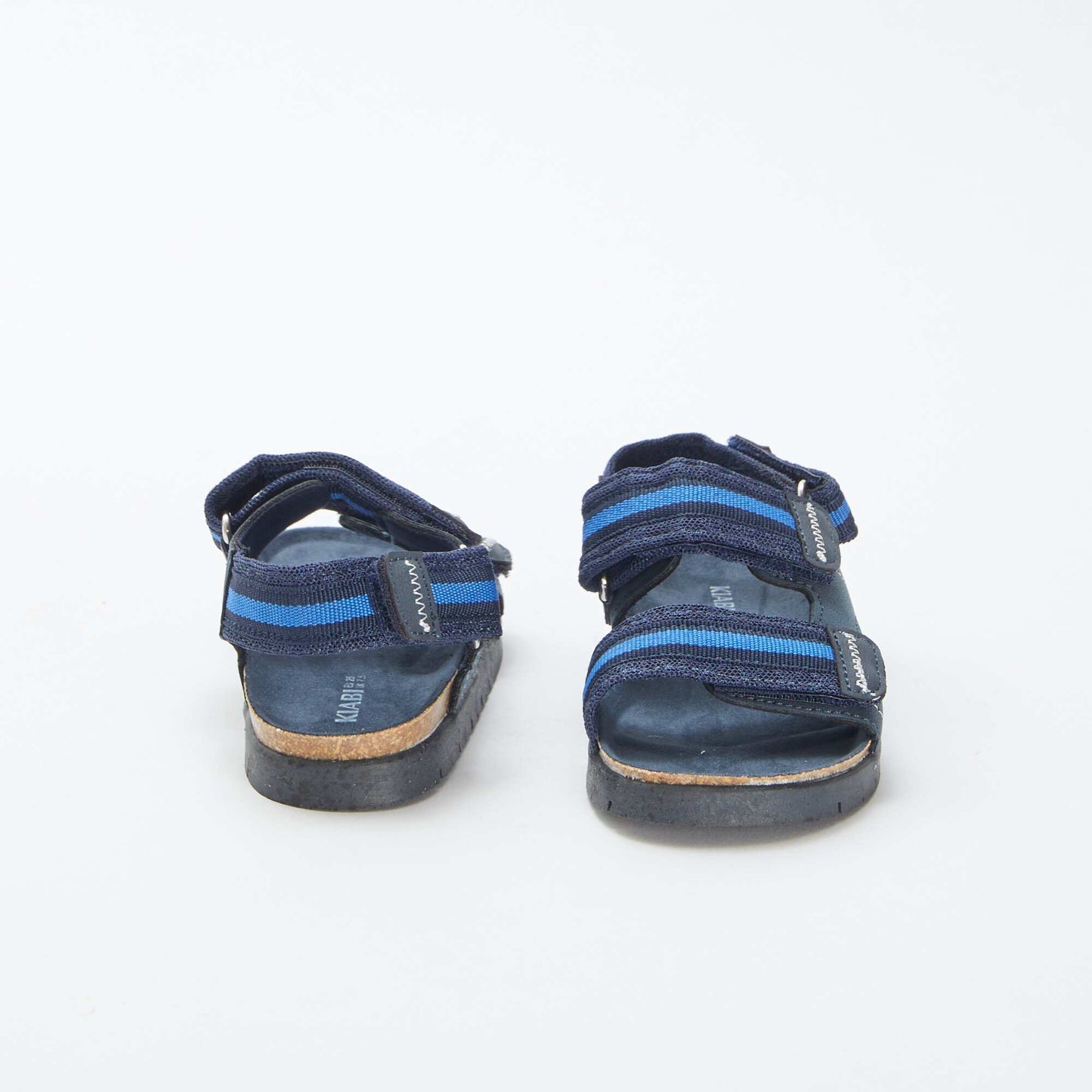 Hook and loop sandals BLUE