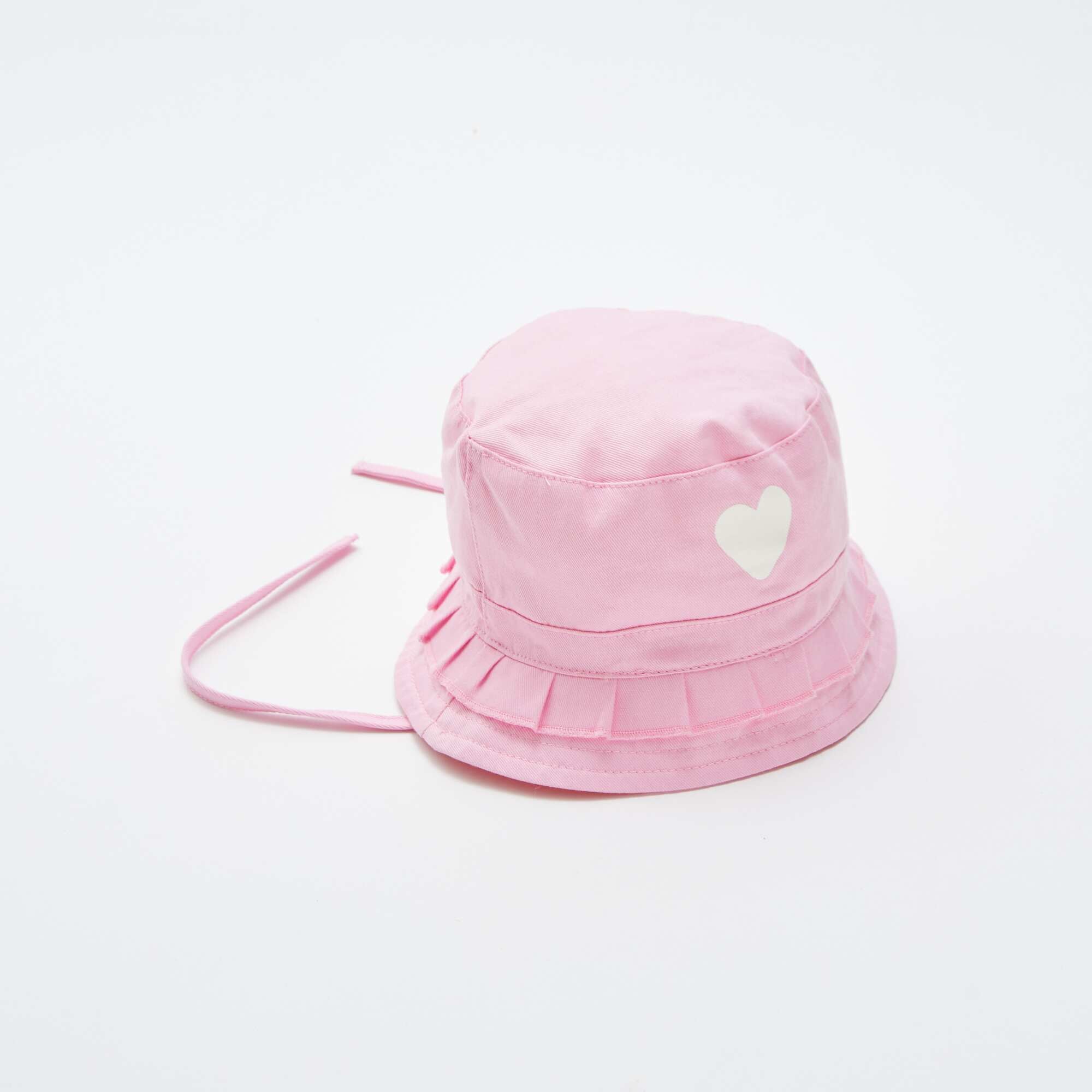 Ruffled hat PINK – Kiabi KSA