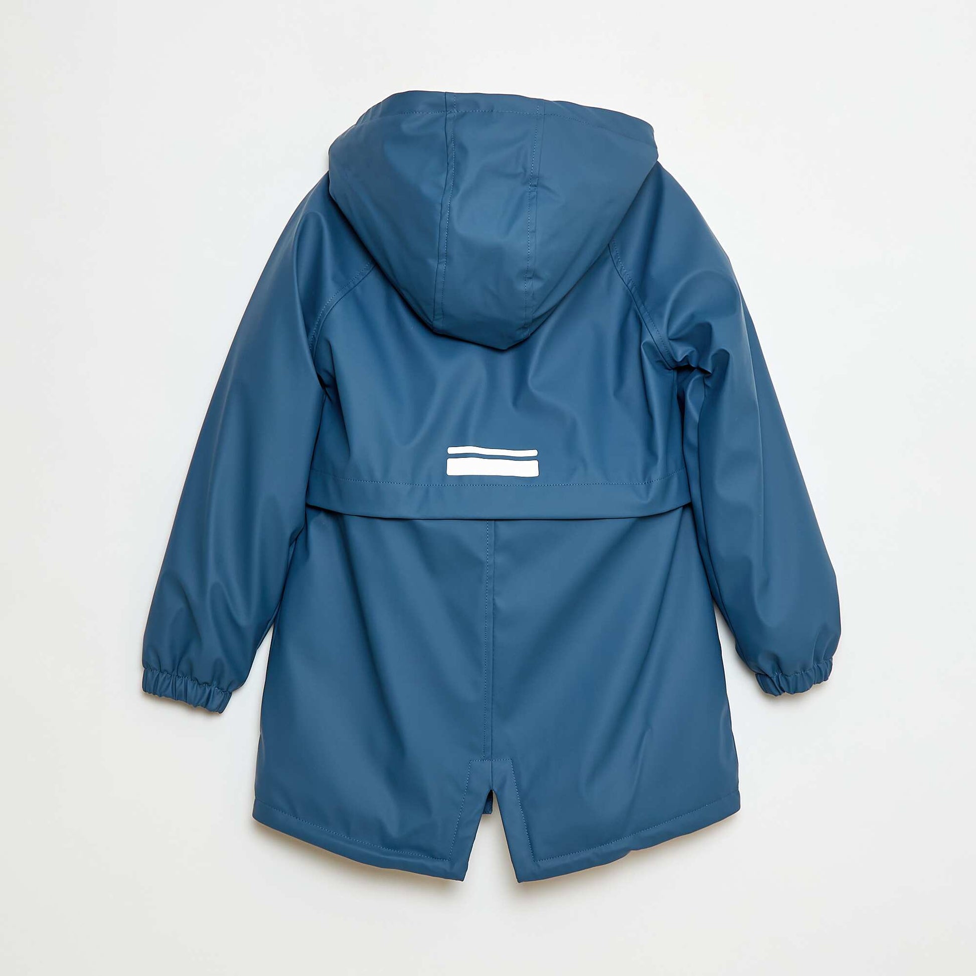 Hooded Parka with Sherpa Lining BLUE