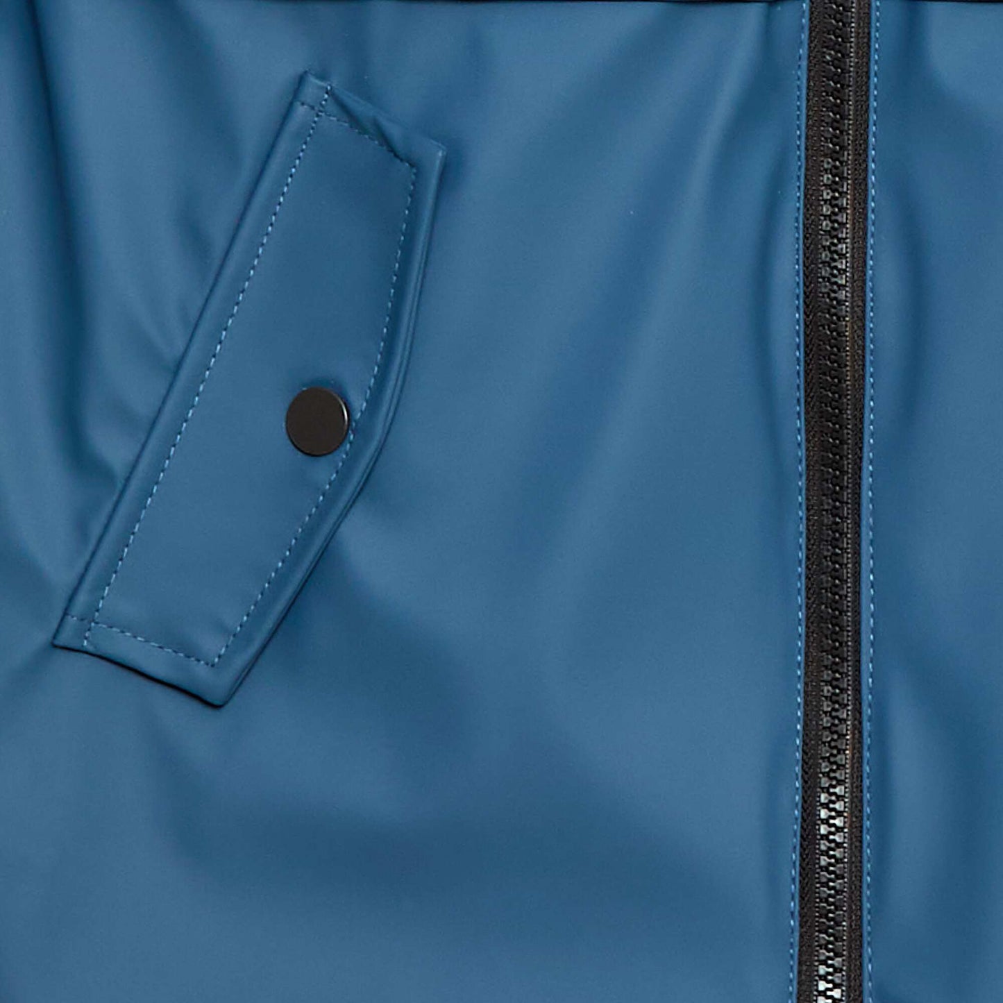Hooded Parka with Sherpa Lining BLUE