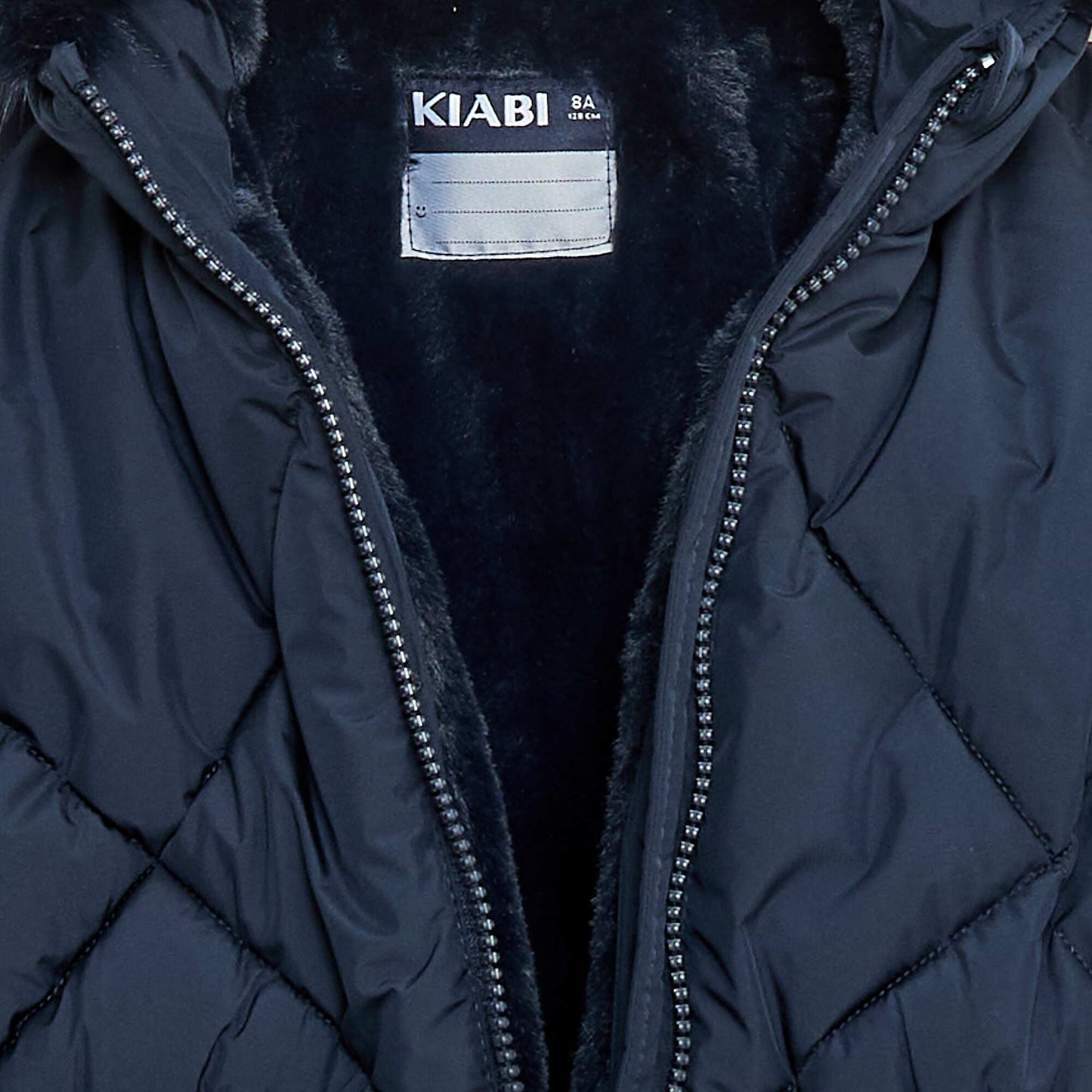 Warm Mid-Length Padded Jacket BLUE
