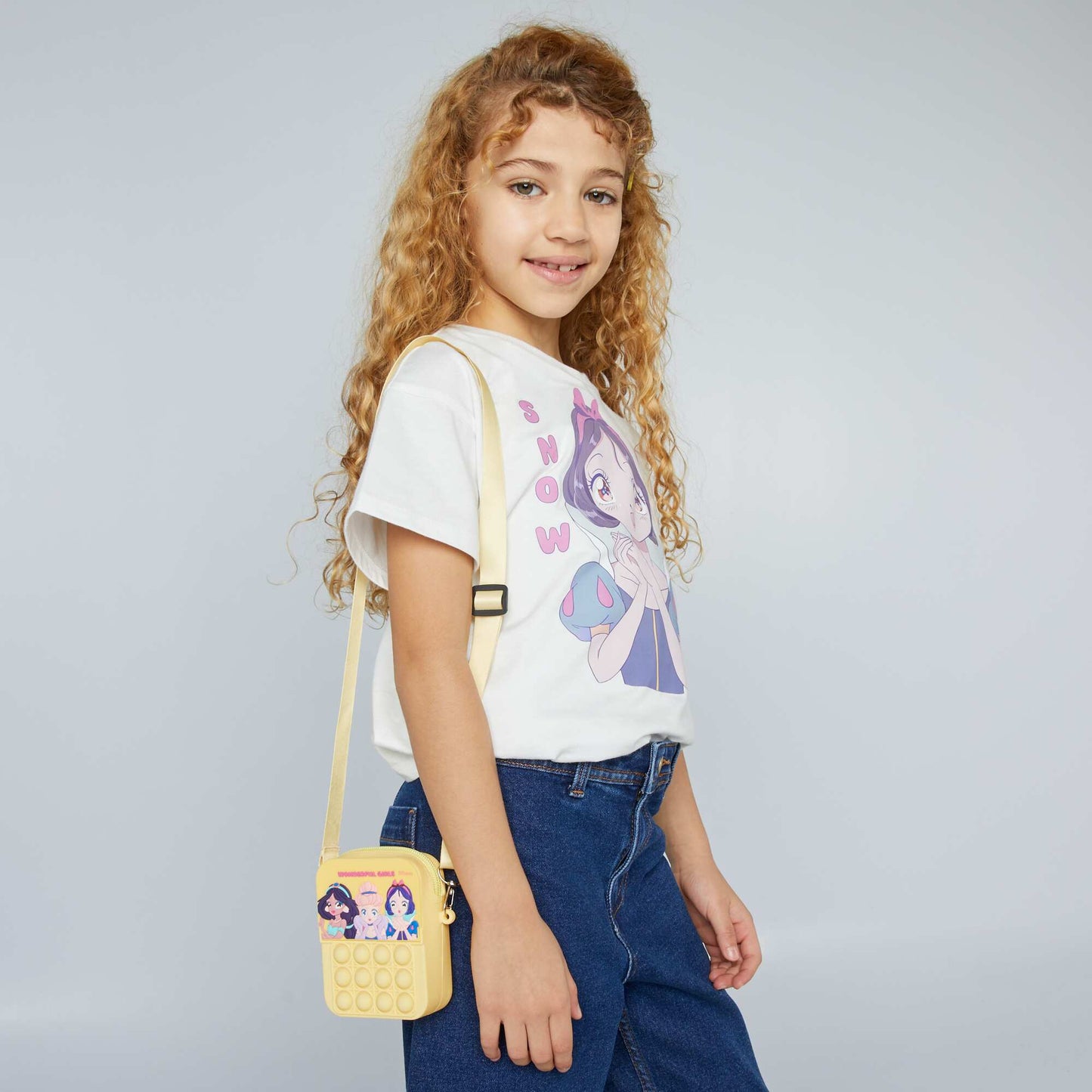 Disney Princess pop-it bag YELLOW