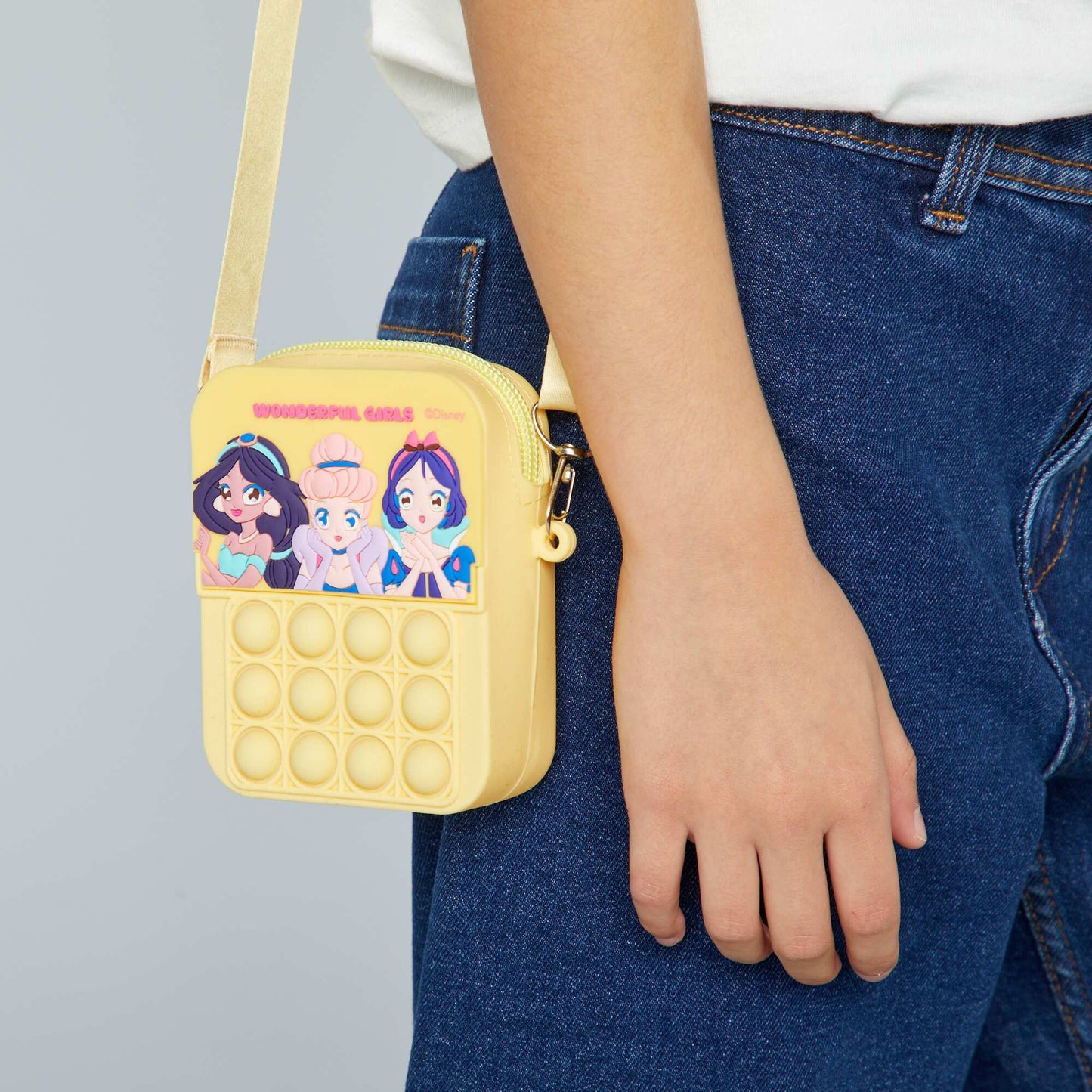 Disney Princess pop-it bag YELLOW