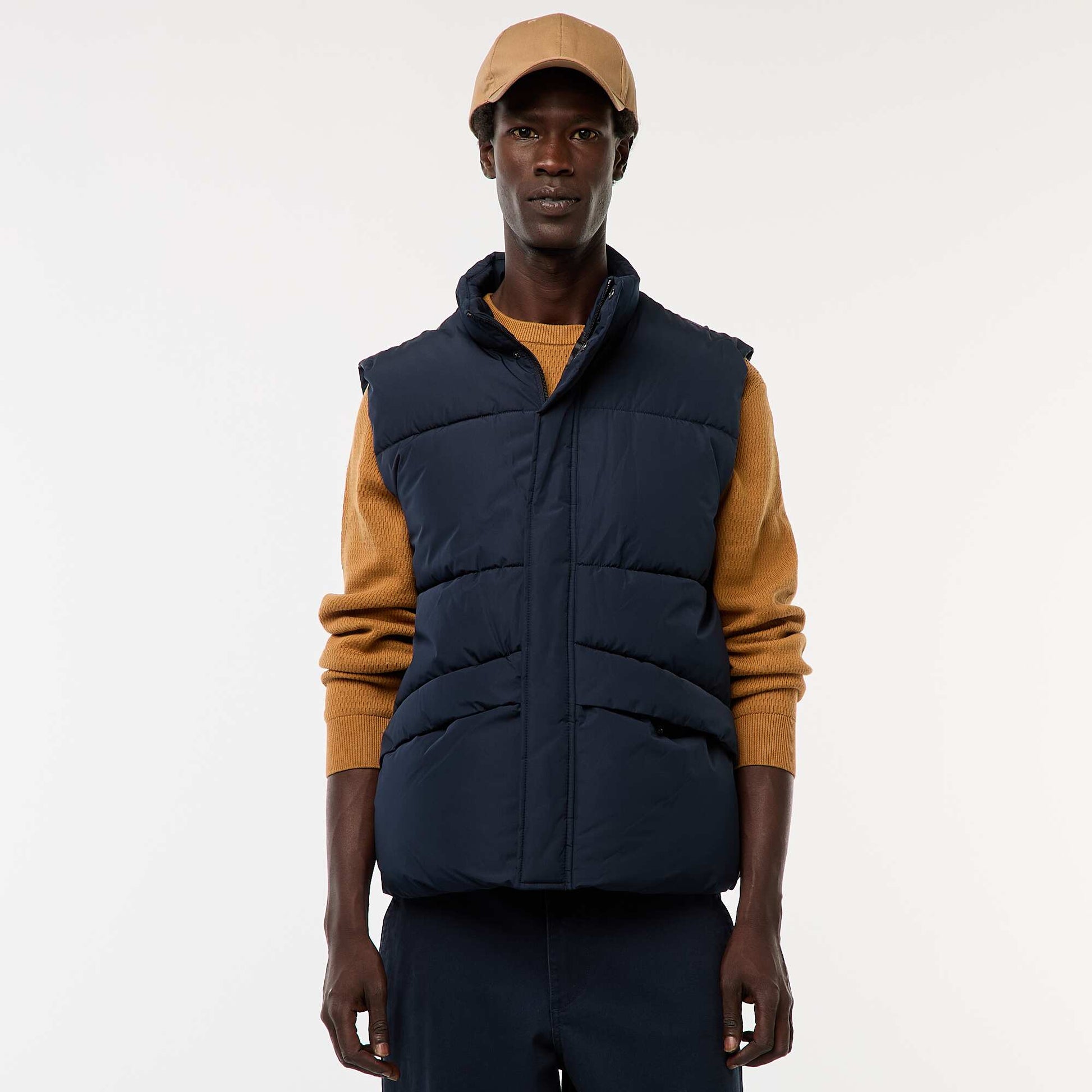 Warm Sleeveless Padded Jacket BLUE