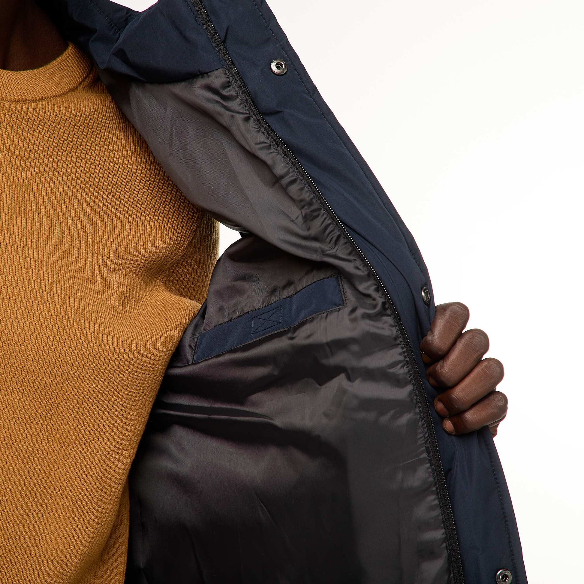Warm Sleeveless Padded Jacket BLUE