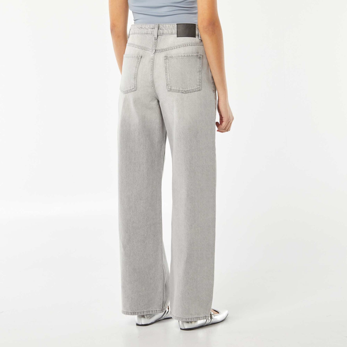 Wide-leg jeans GREY